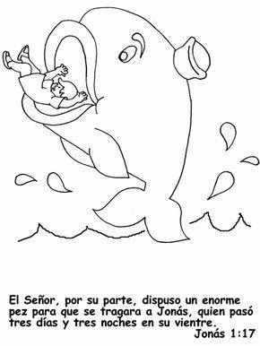 Jonas pãginas para colorear de biblia jonas y la ballena lecciones de biblia para preescolar