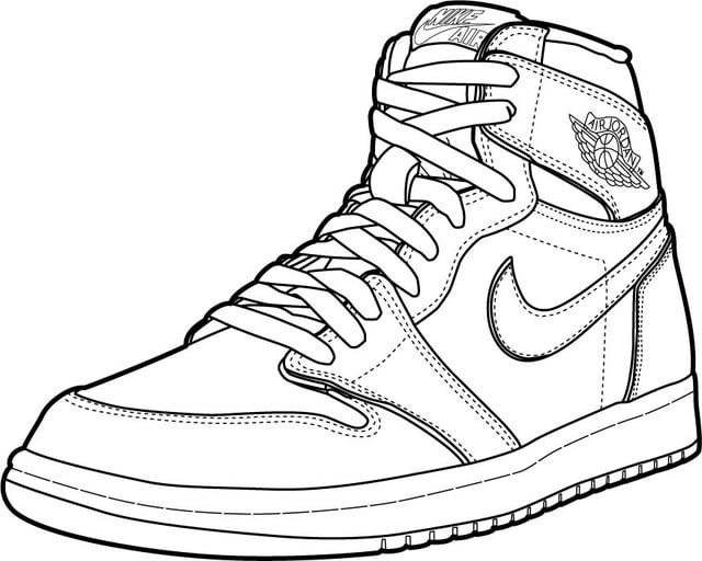 Just finished the linework for the air jordan vectors gonna start coloring them in now lemme know what your favourite colorways are rstreetwear