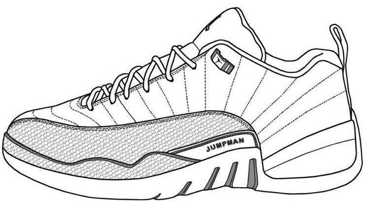 Model jumpman jordan shoe coloring pages x jordans air jordans coloring pages