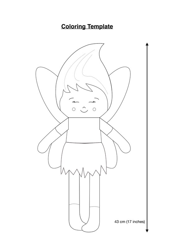 Little jose elf rag doll sewing pattern christmas toy rag doll christmas decoration stuffed doll pdf download ivl as good as free