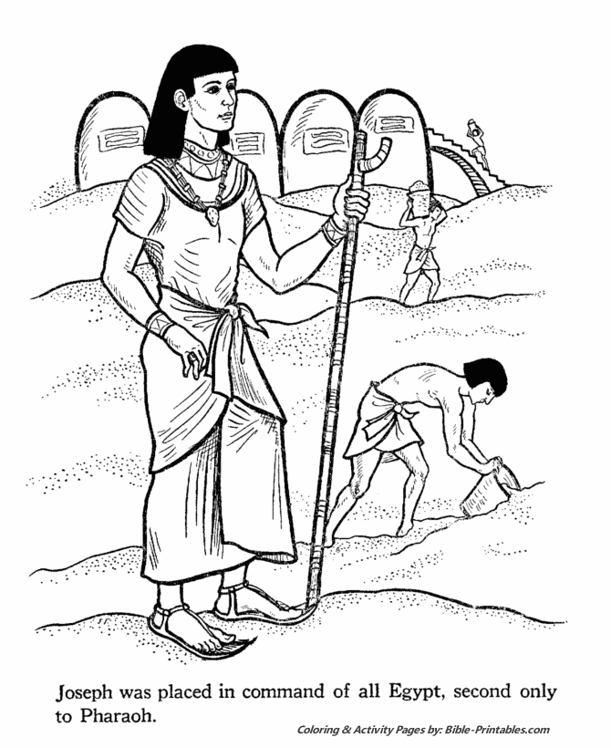 Joseph saves egypt from famine