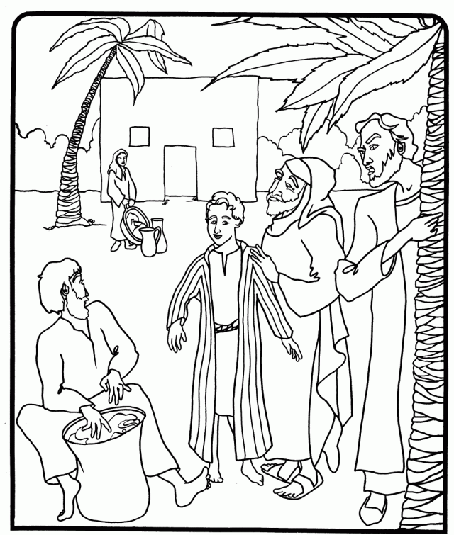 Free joseph forgives his brothers coloring page download free joseph forgives his brothers coloring page png images free cliparts on clipart library