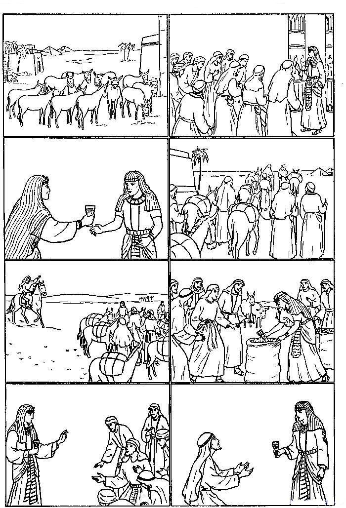 Joseph in egypt coloring child coloring sunday school coloring pages bible school crafts bible crafts