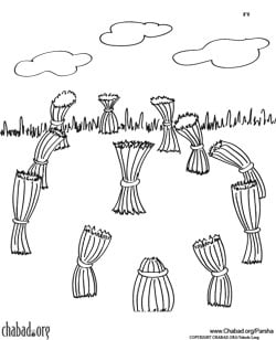 Vayeshev coloring pages