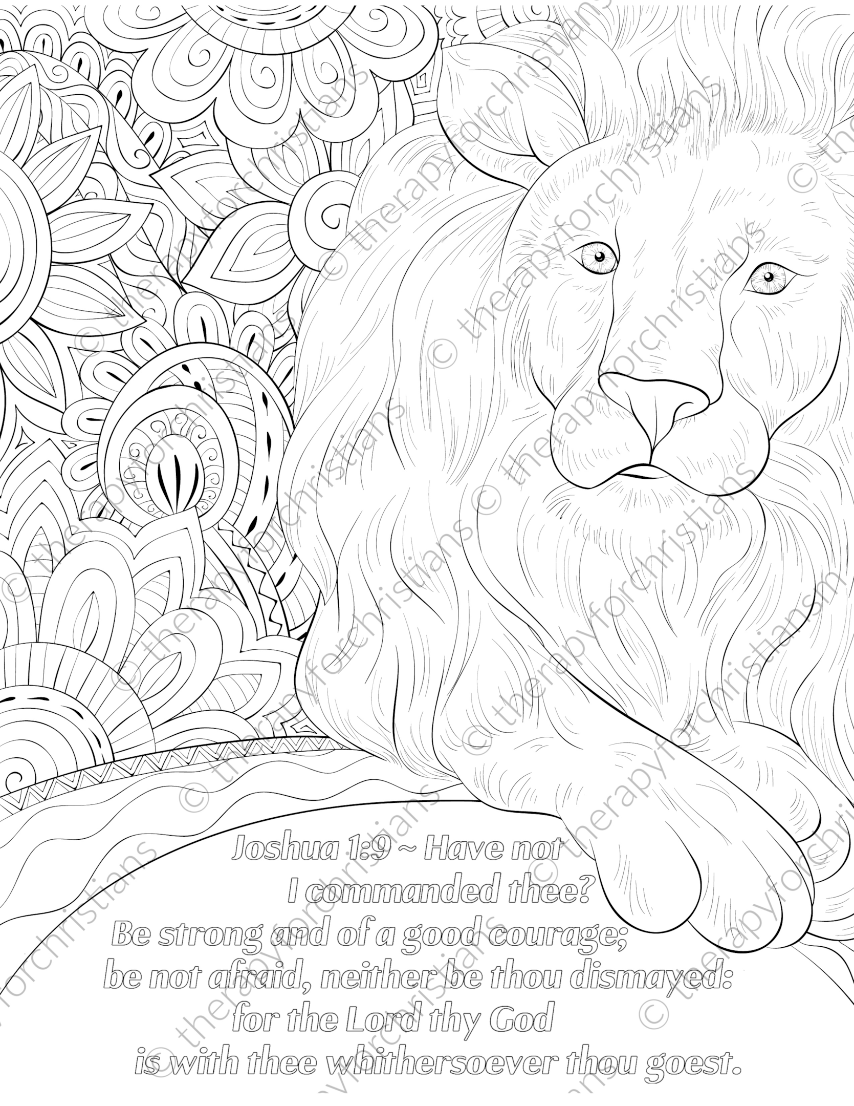 Scripture coloring pages for adults