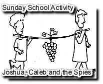 Joshua and caleb ideas joshua and caleb sunday school crafts bible lessons