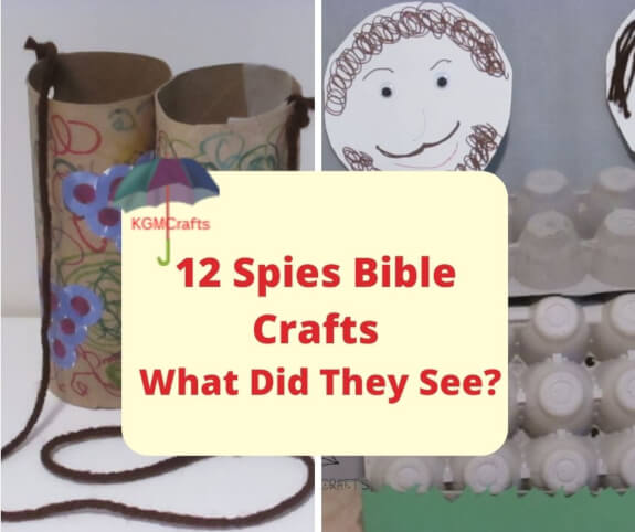 Spies bible crafts for sunday school or homeschooling