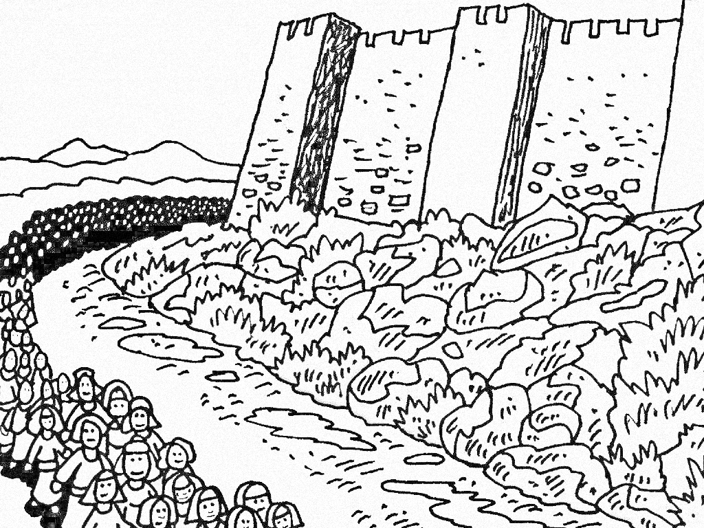 Joshua when the walls came tumbling down