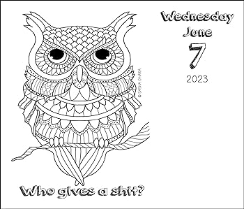 Calm the fck down coloring day