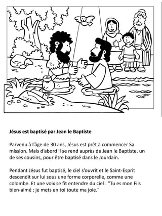 La vie de jãsus pour les enfants