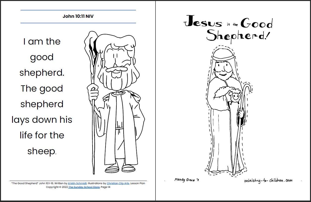 Jesus is the good shepherd john