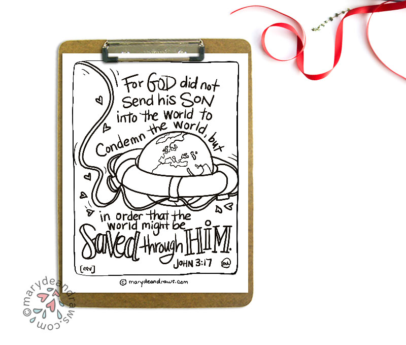 Printable christmas full page only bible coloring pages days of advent joy