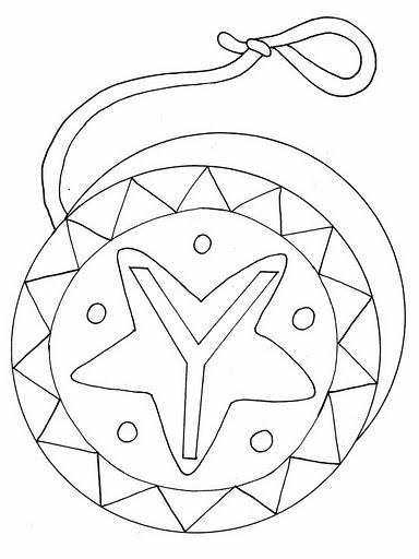 Dibujos para colorear yoyo