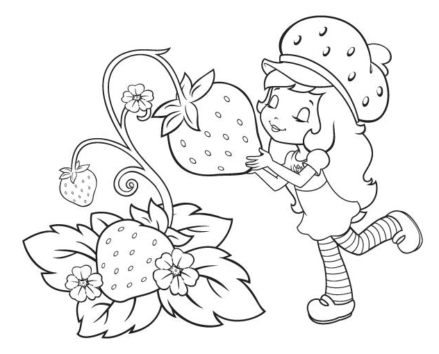Pin by artecreativo on frutillitas fresita strawberry shortcake coloring pages cartoon coloring pages coloring pages