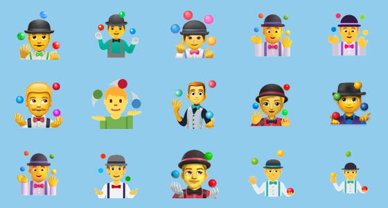 Ðâï man juggling emoji