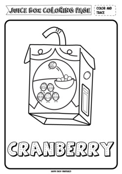 Free juice box coloring pages a