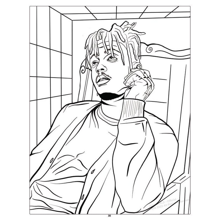 Juice wrld the official coloring book