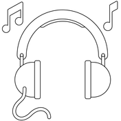 Jukebox coloring page free printable coloring pages