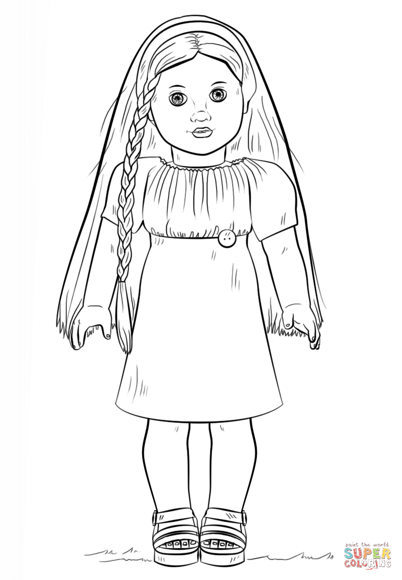 American girl doll julie coloring page free printable coloring pages