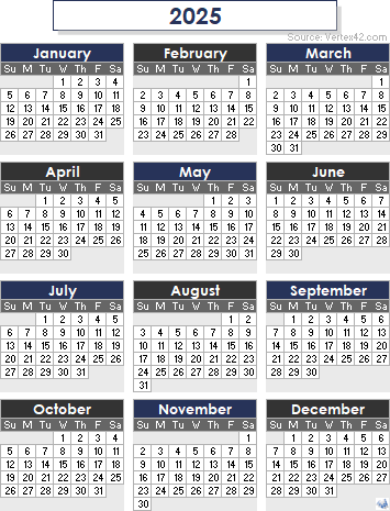 Calendar templates and images