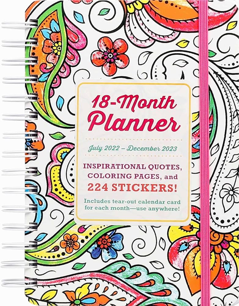 Coloring planner editors of thunder bay press books