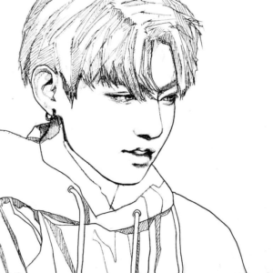 Bts coloring pages printable for free download