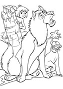 Jungle book coloring pages free coloring pages