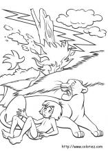 Jungle book coloring pages on coloring