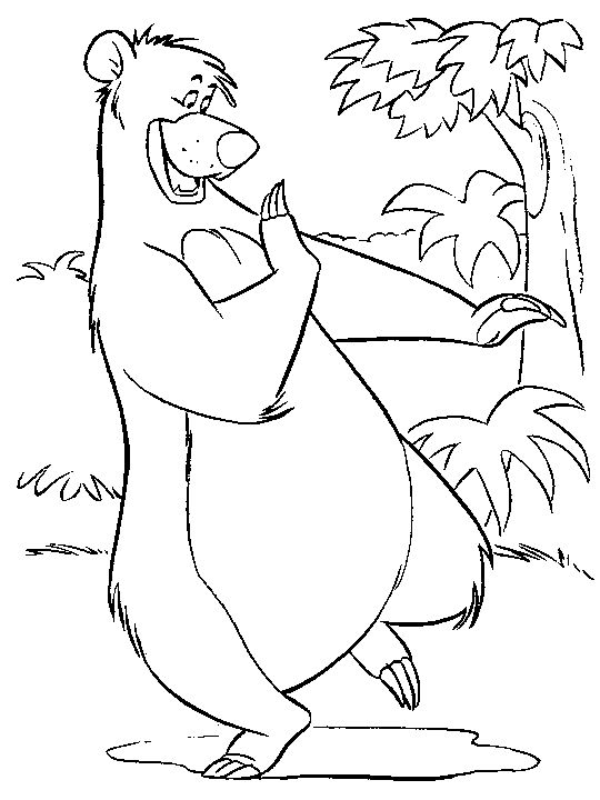 Jungle book coloring pages