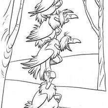The jungle book coloring pages
