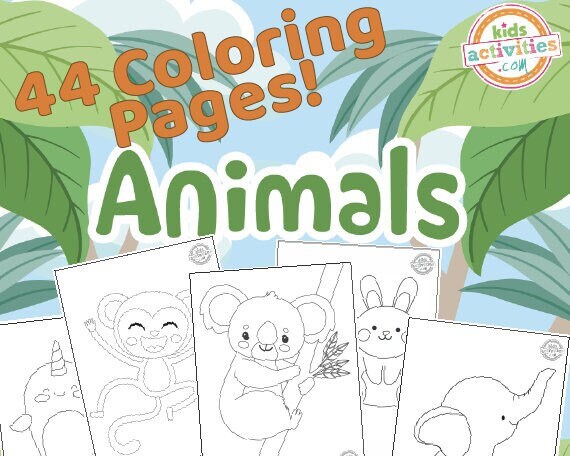 Animals coloring pages