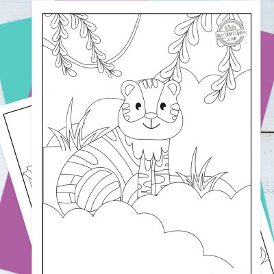Exotic fun jungle animals coloring pages kids activities blog