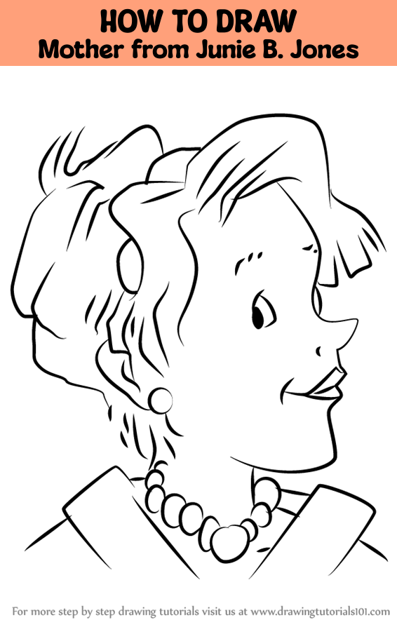 How to draw mother from junie b jones