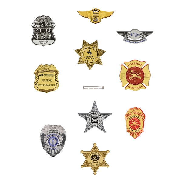 Junior police office badge