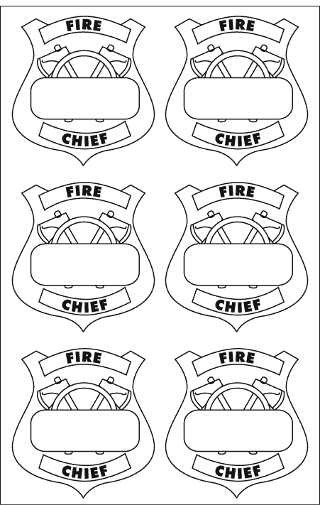 Coloring badges munity helpers munity helpers theme fire safety preschool
