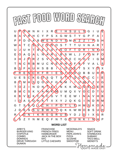 Best free word search printable puzzles for kids adults