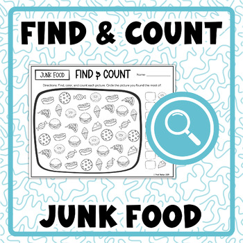 Find count hidden picture puzzles junk food word and image search