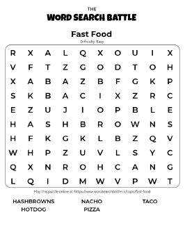 Free word search printable puzzles