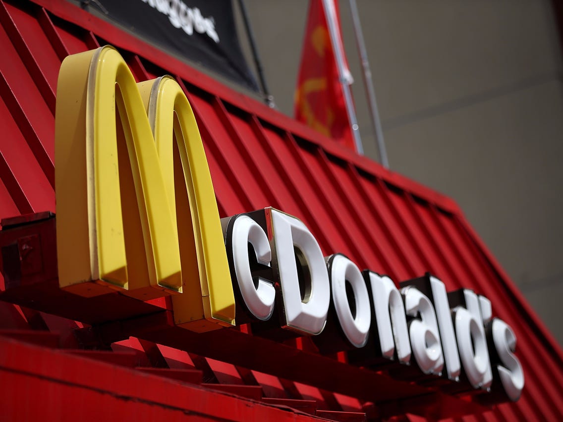 Why are mcdonalds burger king signs red
