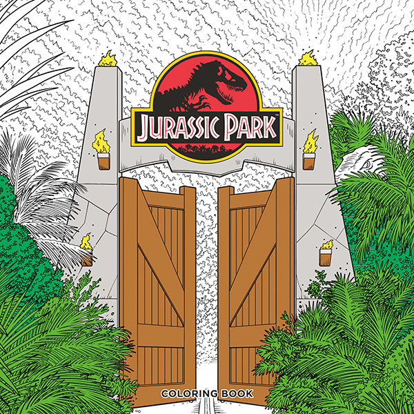 Jurassic park coloring book tpb profile dark horse ics