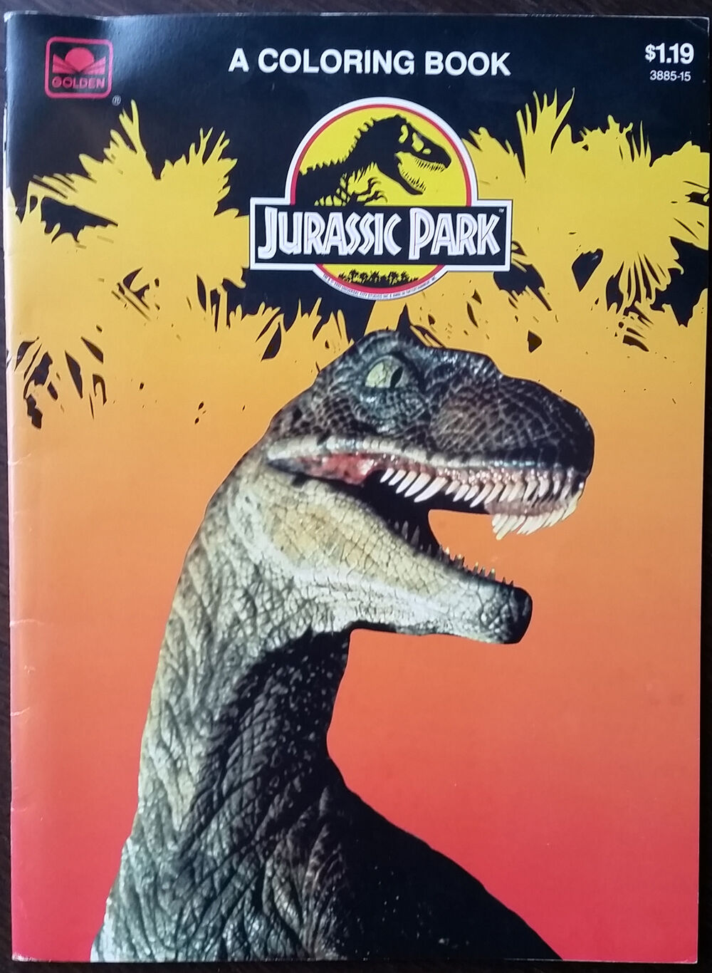 Jurassic park a coloring book jurassic park wiki