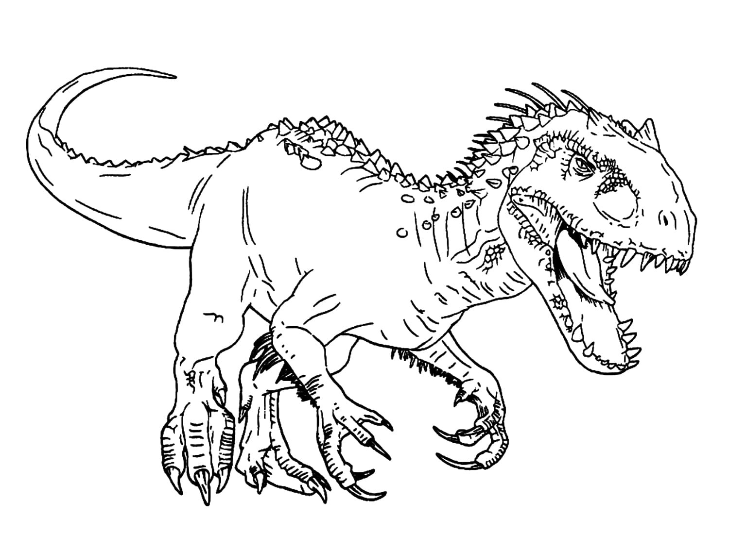 Jurassic park coloring pages pdf coloring page
