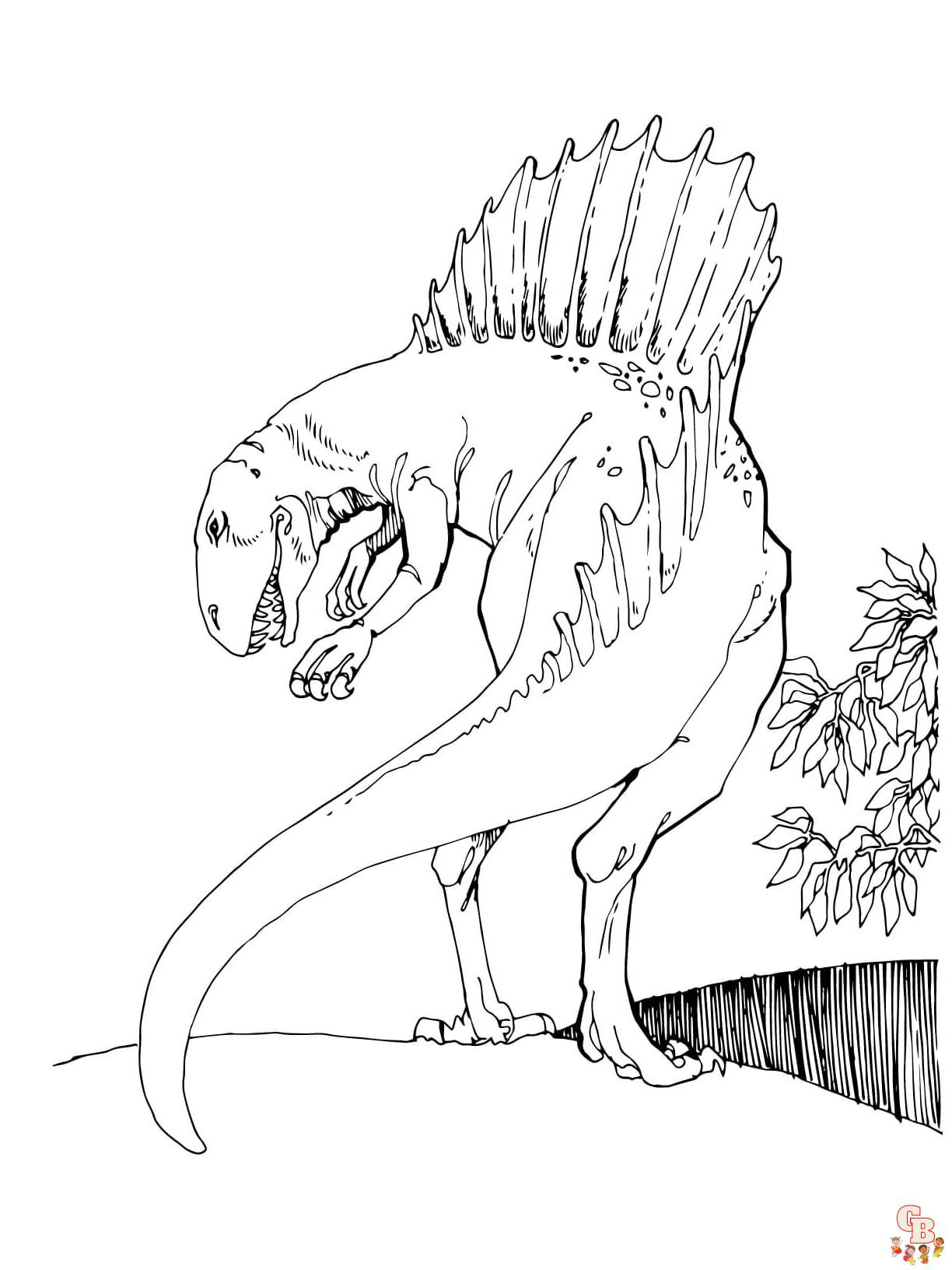 Free printable jurassic park coloring pages for kids