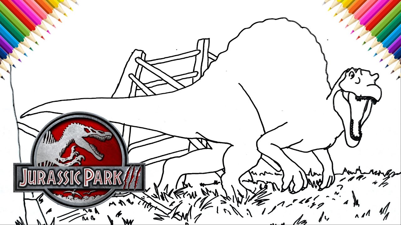 Spinosaurus drawing