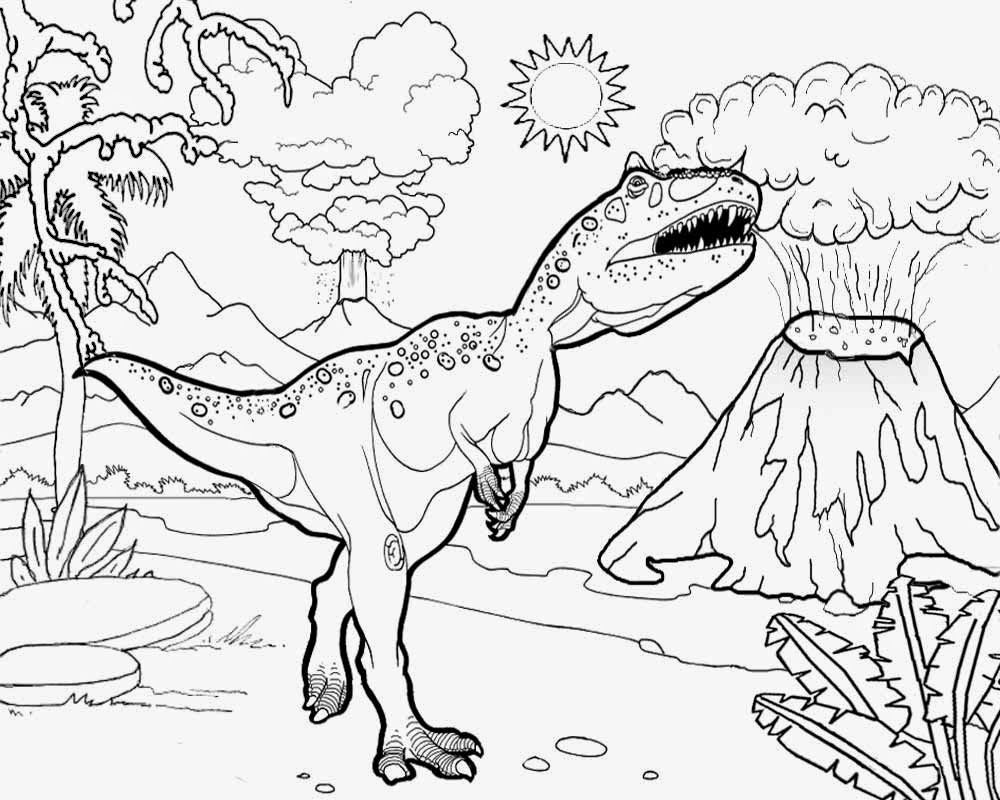 Jurassic world spinosaurus loring page loring pages libro de dinosaurios para lorear pãginas para lorear pãginas para lorear de animales