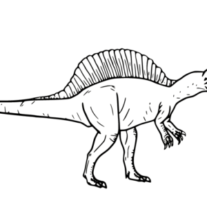 Spinosaurus coloring pages printable for free download