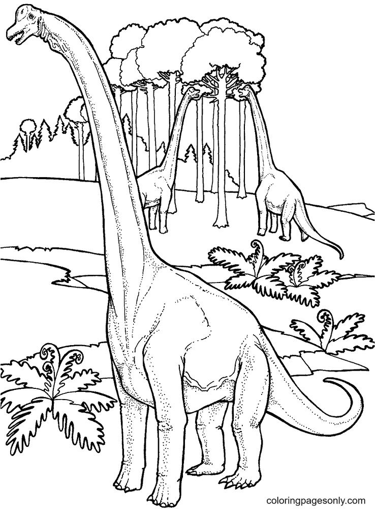 Jurassic world spinosaurus coloring page