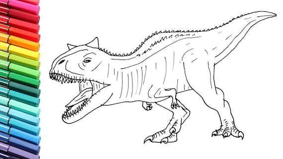 Dinosaur coloring pages
