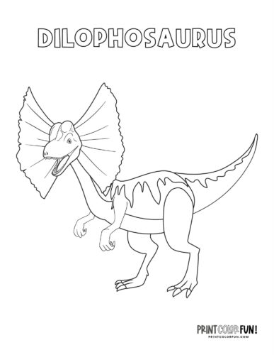 Dinosaur clipart coloring pages offer some prehistoric fun at