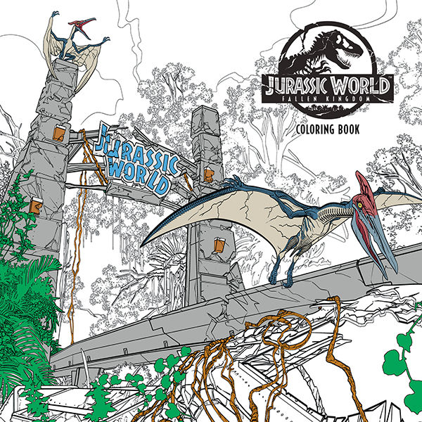 Jurassic world fallen kingdom coloring book tpb profile dark horse ics